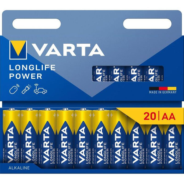 1x20 Varta Longlife Power Mignon Aa Lr 6              04906121720
