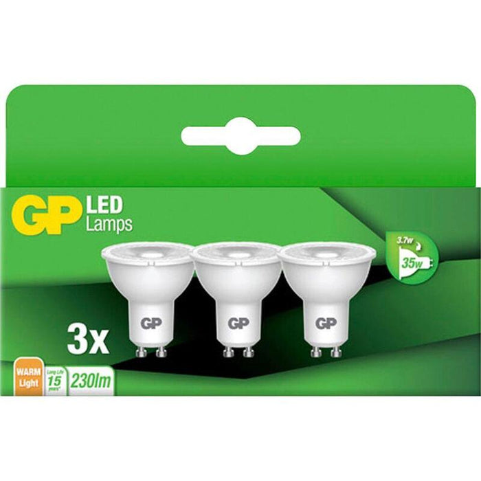 1x3 Gp Lighting Led Reflector Gu10 3,7w Gp 087427