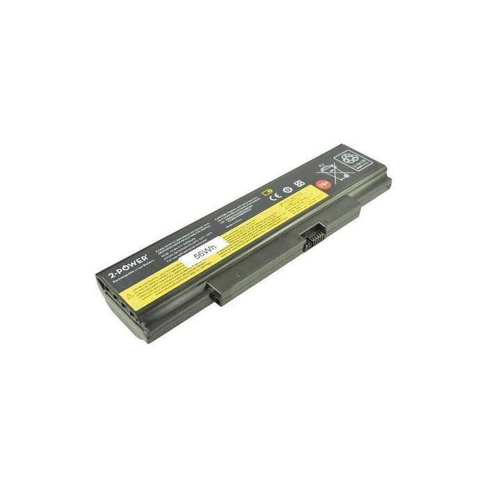 2-Power Batería 10.8v 5200mah 56wh Para Lenovo Thinkpad Edge E550, E555 (76+) 2p-45n1759