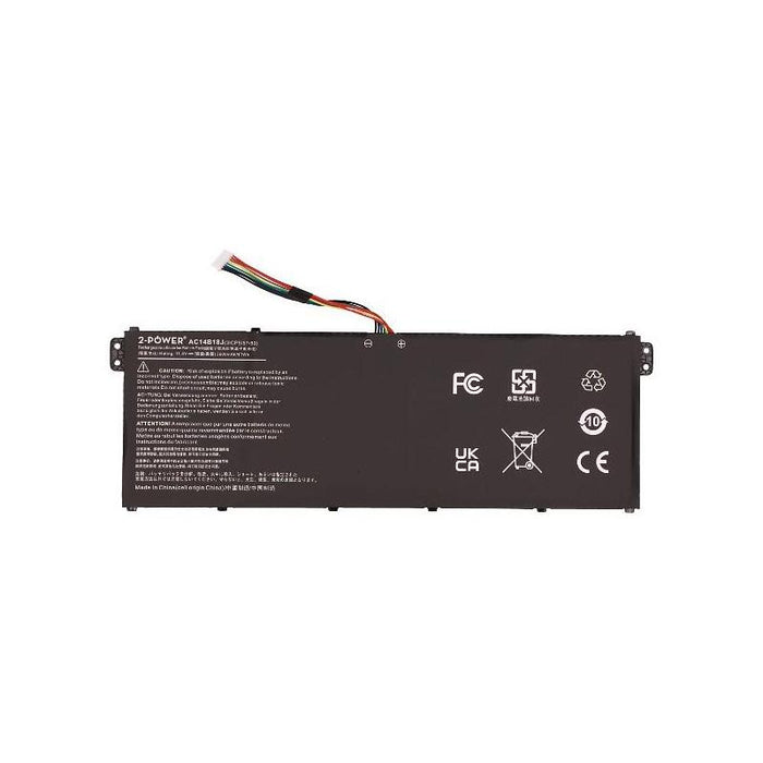 2-Power Batería 11.1v 3220mah Para Acer Aspire Es1-523 2p-Ac14b18j