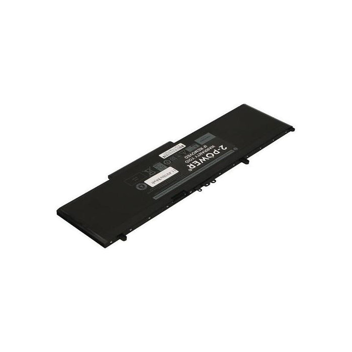 2-Power Batería 11.4v 7260mah Para Dell Precision 3510 2p-4f5yv