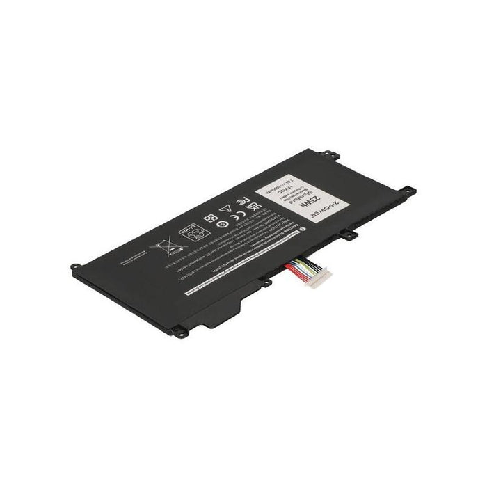 2-Power Batería 7.6v 3000mah Para Dell Latitude 7200 2-In-1 2p-1fkcc
