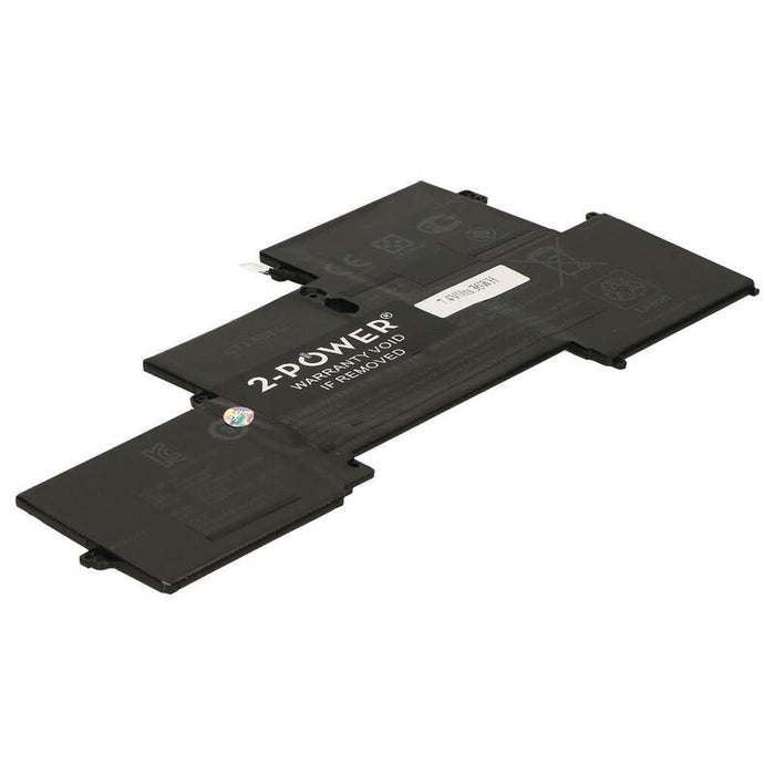 2-Power Batería 7.6v 4600mah Para Hp Elitebook Folio 1020 G12 Cbp3610a