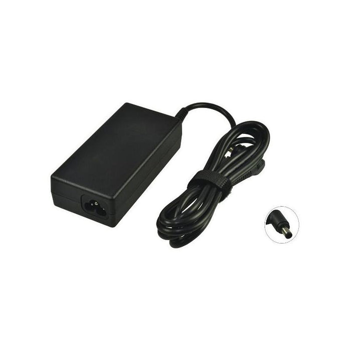 2-Power Cargador 18.5v 65w Con Cable Alimentación Reemplaza L2x04aa Para Compaq Nc6320 Alt283160b