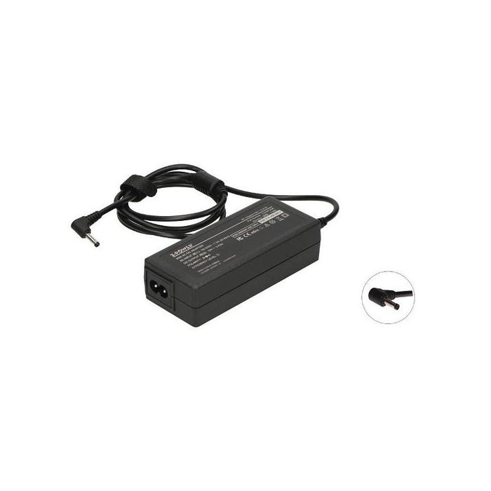 2-Power Cargador 19v 3.42a 65w Con Cable Alimentación Para Lenovo Yoga 310, 510, 710 2p-01fr150