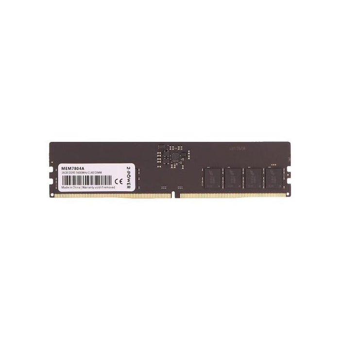 2-Power Memoria 16gb Ddr5 5600mhz Cl40 Dimm Mem7804a