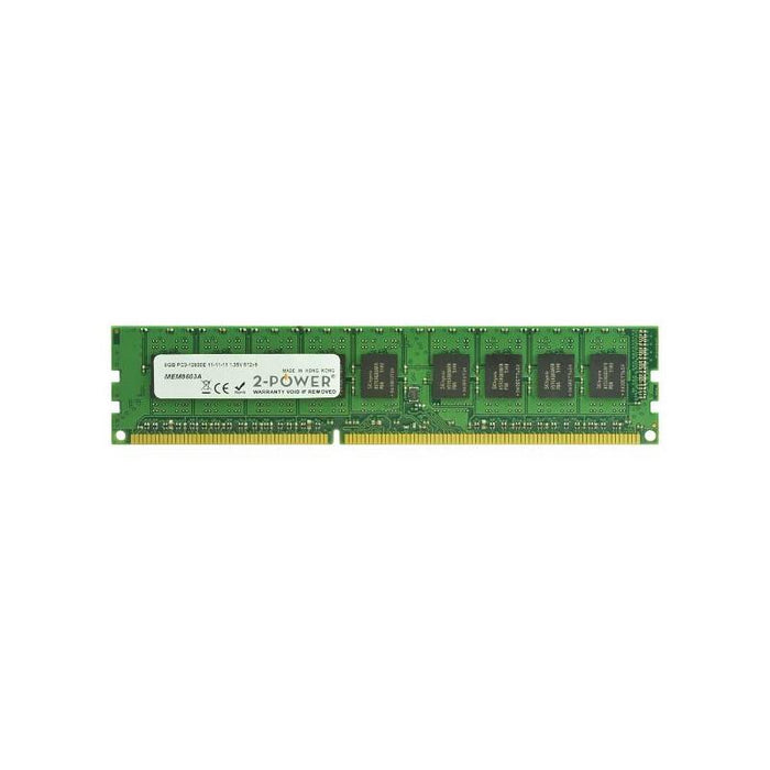 2-Power Memoria 8gb Ddr3l 1600mhz Ecc + Ts Udimm 2p-Kth-Pl316e/8g