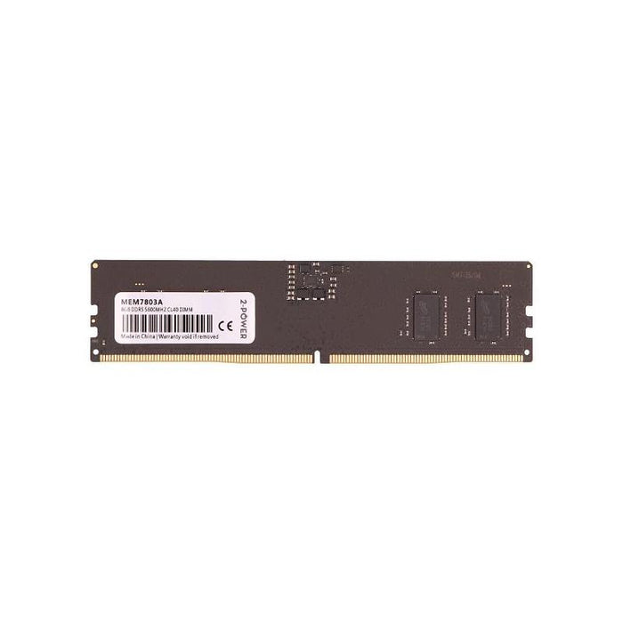 2-Power Memoria 8gb Ddr5 5600mhz Cl40 Dimm Mem7803a