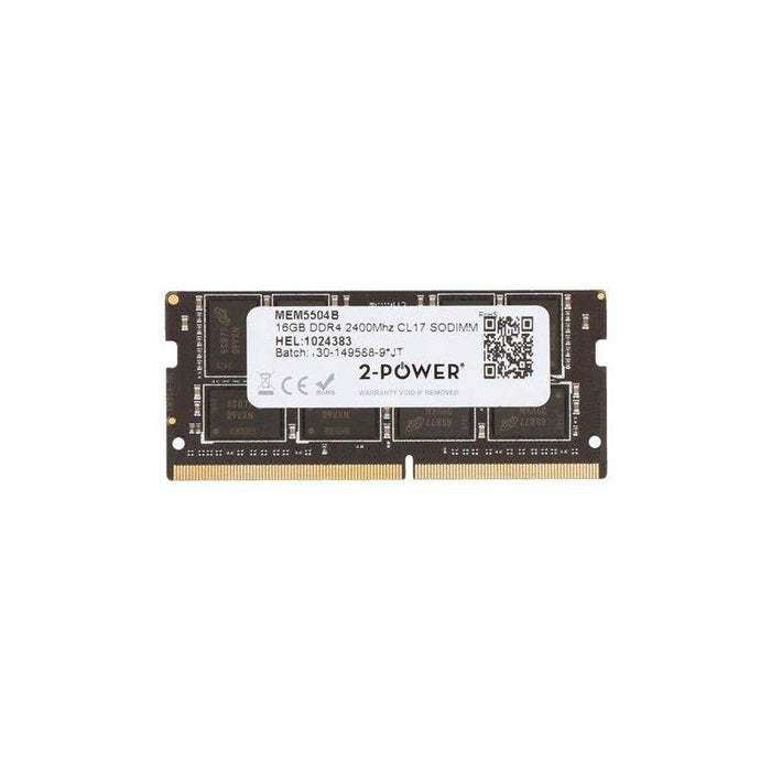 2-Power Memoria Sodimm 16gb Ddr4 2400mhz Cl17 Sodimm 2p-910329-001