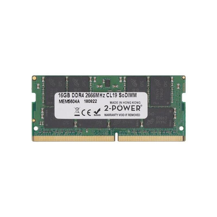 2-Power Memoria Sodimm 16gb Ddr4 2666mhz Cl19 Sodimm 2p-3tq36aa