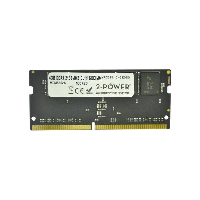2-Power Memoria Sodimm 4gb Ddr4 2133mhz Cl15 Sodimm 2p-Ct4g4sfs8213