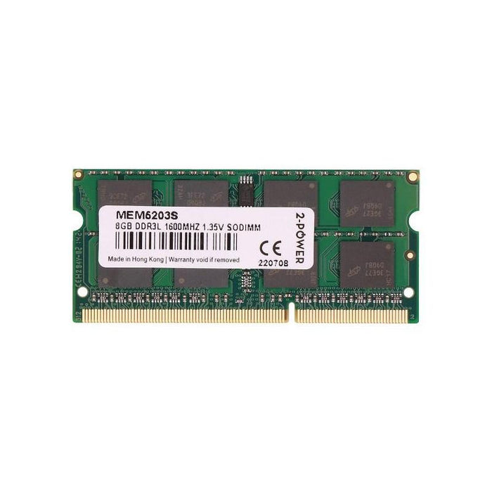 2-Power Memoria Sodimm 8gb Ddr3l 1600mhz 1.35v Sodimm Mem5203s-1333