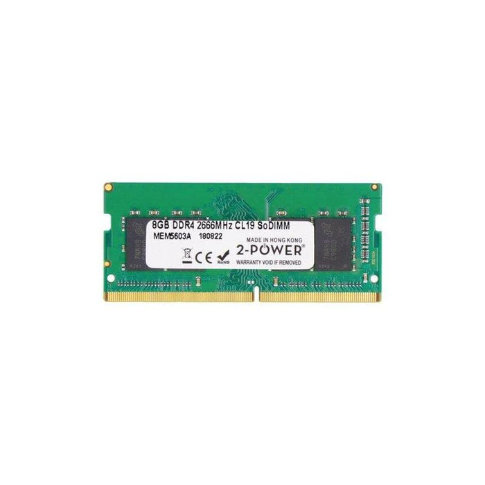 2-Power Memoria Sodimm 8gb Ddr4 2666mhz Cl19 Sodimm 2p-932817-972