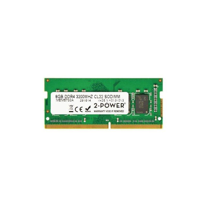 2-Power Memoria Sodimm 8gb Ddr4 3200mhz Cl22 Sodimm 2p-Ct8g4sfra32at