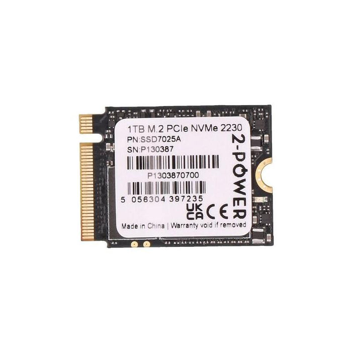 2-Power Ssd 1tb M.2 Pcie Nvme 2230 Ssd7025a