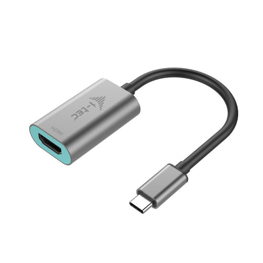 EAN 8595611702600 - i-tec Metal C31METALHDMI60HZ adaptador de cable de vídeo 0,15 m USB Tipo C Gris, Turquesa imagen 1