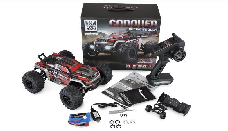EAN 4260768515710 - Amewi Conquer Race Truggy brushed modelo controlado por radio Motor eléctrico 1:16 imagen 3