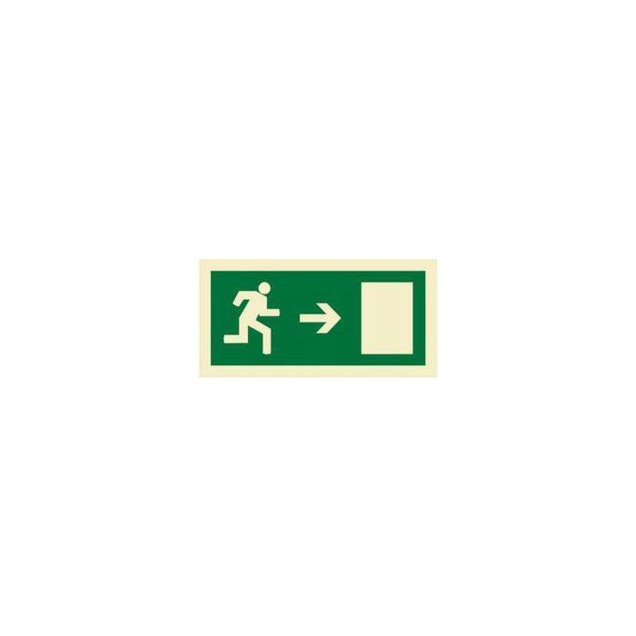 200x100 Right Exit Sign