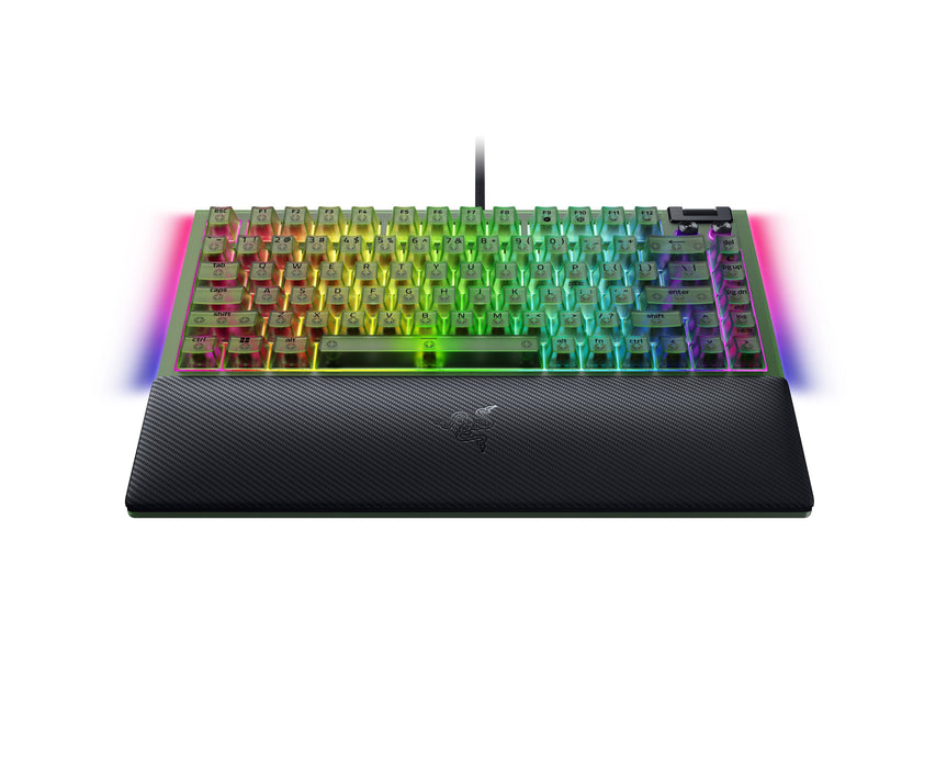 EAN 8887910072783 - Razer BlackWidow V4 75% teclado Juego USB QWERTY Inglés de EE. UU. Negro imagen 4