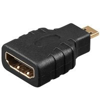 EAN 4040849688423 - Goobay HDMI F-M Adapter HDMI 19p F HDMI 19p M Negro imagen 1