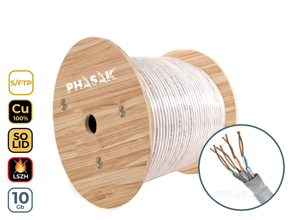 EAN 5605922050888 - Phasak PHR 660 cable de red Gris Cat6a S/FTP (S-STP) imagen 1