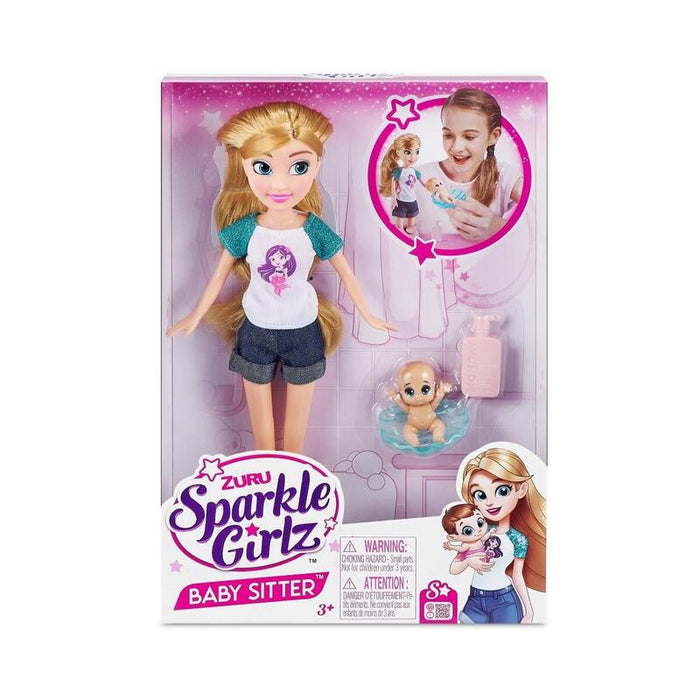 2023-S001-Sparkle Girlz- Dolls Playset-Dolls & L