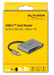 EAN 4043619910168 - DeLOCK 91016 lector de tarjeta USB 3.2 Gen 2 (3.1 Gen 2) Type-C Gris imagen 3