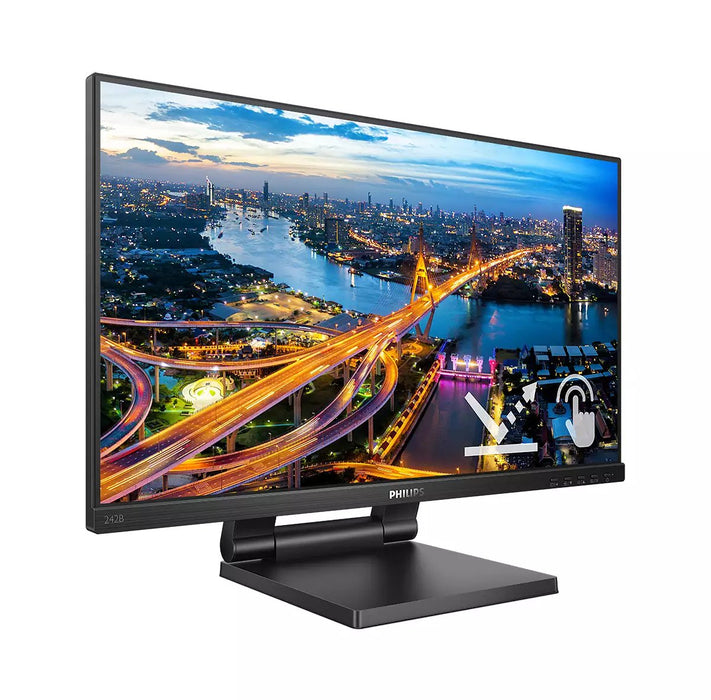 EAN 8712581772352 - Philips 242B1TC/00 pantalla para PC 60,5 cm (23.8") 1920 x 1080 Pixeles Full HD LED Pantalla táctil Negro imagen 6