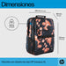 EAN 0197192487594 - HP Campus XL Tie Dye Backpack mochila Mochila informal Negro Poliéster, Poliespuma imagen 4