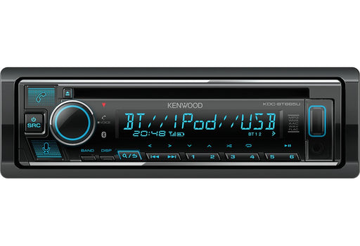 EAN 0019048233622 - Kenwood KDC-BT665U receptor multimedia para coche Negro 200 W Bluetooth imagen 1