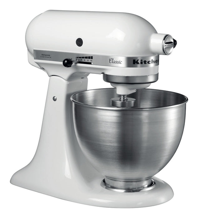 EAN 5413184200701 - KitchenAid 5K45SSEWH Batidora de varillas 275 W Metálico, Blanco imagen 4