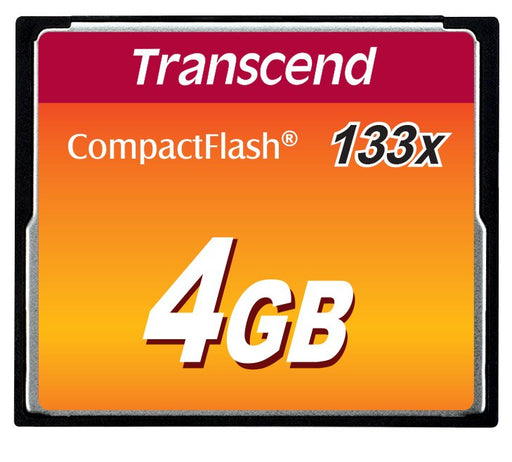 EAN 0760557810308 - Transcend TS4GCF133 memoria flash 4 GB CompactFlash MLC imagen 1