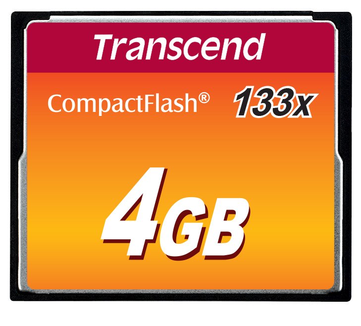 EAN 0760557810308 - Transcend TS4GCF133 memoria flash 4 GB CompactFlash MLC imagen 1