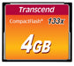 EAN 0760557810308 - Transcend TS4GCF133 memoria flash 4 GB CompactFlash MLC imagen 1