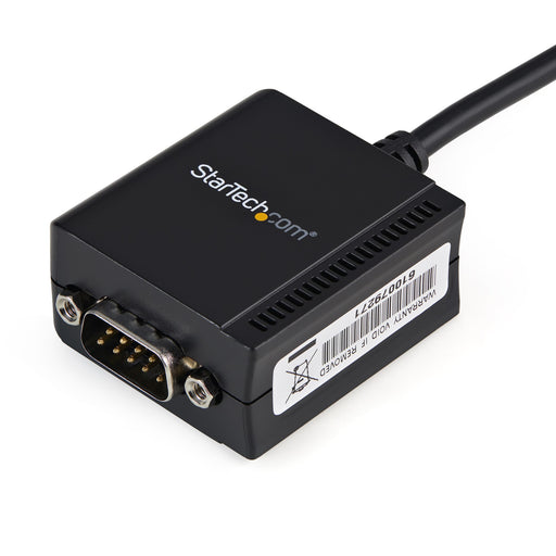 EAN 0065030843485 - StarTech.com ICUSB2321F cambiador de género para cable DB-9 USB 2.0 A Negro imagen 2