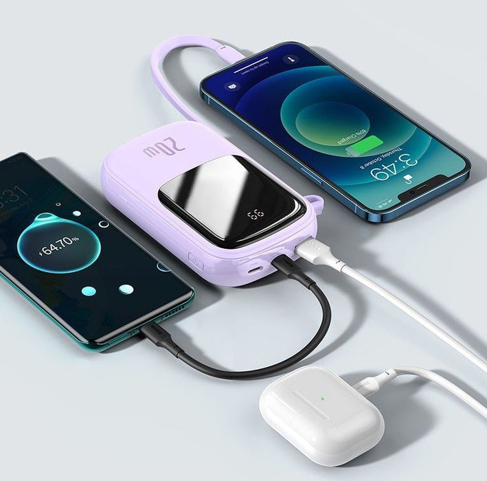 EAN 6953156206410 - Baseus Qpow 20000 mAh Violeta imagen 3