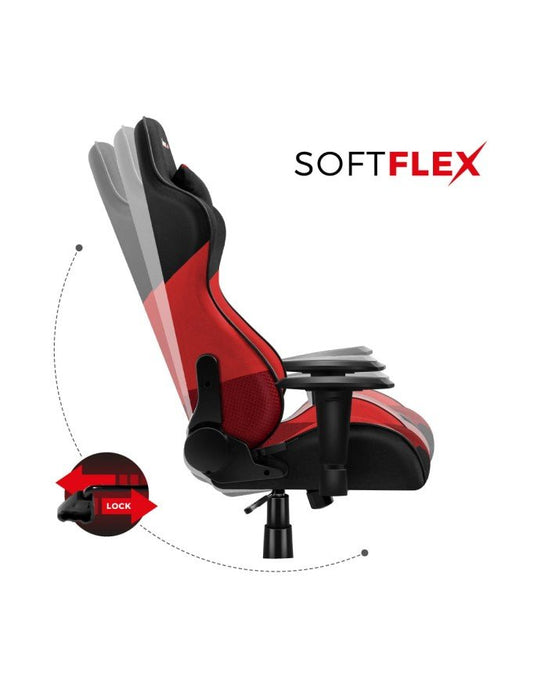 EAN 5903796013009 - Huzaro Force 6.2 Silla para videojuegos de PC Asiento (de seguridad) de butaca Negro, Rojo imagen 15