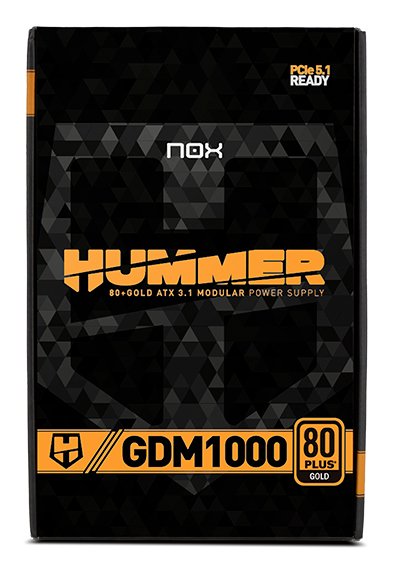 EAN 8436587976070 - NOX Hummer GDM 1000W GOLD unidad de fuente de alimentación 20+4 pin ATX ATX Negro imagen 10