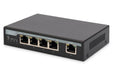 EAN 4016032380467 - Digitus DN-95320 switch Gestionado Fast Ethernet (10/100) Energía sobre Ethernet (PoE) Negro imagen 1