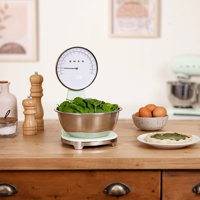 EAN 8017709344528 - Smeg KSF01PGWW báscula de cocina Cromo, Verde Encimera Báscula electrónica de cocina imagen 6