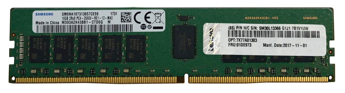 EAN 0889488625901 - Lenovo 4X77A81438 módulo de memoria 32 GB 1 x 32 GB DDR5 ECC imagen 1