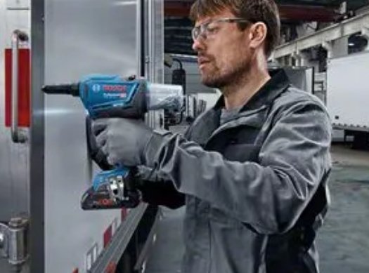 EAN 4059952606750 - Bosch 0 601 9K5 001 remachadora eléctrica Negro, Verde 3.2,4,4.8,5.0,5.6 mm 16000 kN imagen 12