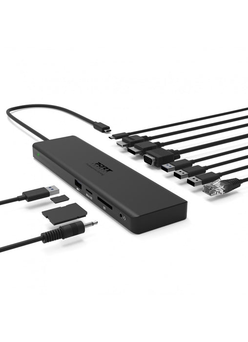 EAN 3567042030305 - Port Designs 901906-W base para portátil y replicador de puertos Alámbrico USB 3.2 Gen 2 (3.1 Gen 2) Type imagen 5