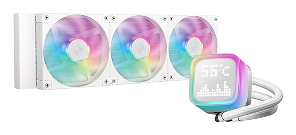 EAN 6933412729266 - DeepCool LP360 Carcasa del ordenador, Procesador Sistema de refrigeración líquida todo en uno 12 cm Blanc imagen 1