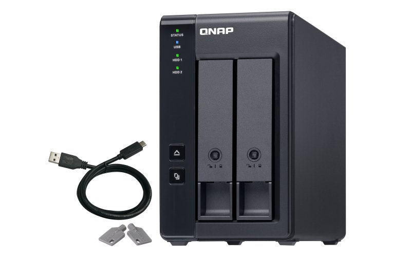 EAN 0885022017249 - QNAP TR-002 caja para disco duro externo Carcasa de disco duro/SSD Negro 2.5/3.5" imagen 1