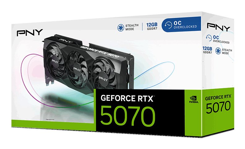 EAN 0751492794464 - PNY GeForce RTX 5070 OC NVIDIA 12 GB GDDR7 imagen 8