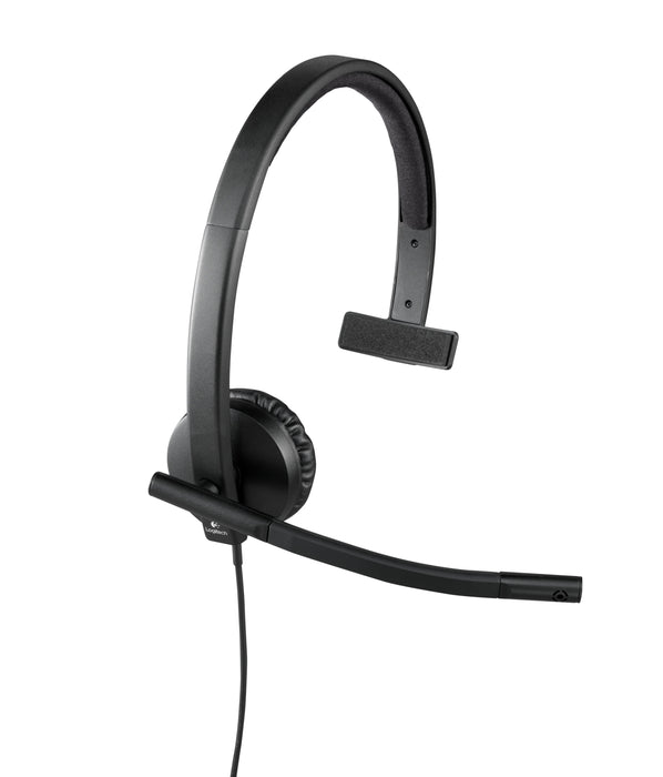 EAN 5099206053298 - Logitech 981-000571 auricular y casco Auriculares Alámbrico Diadema Oficina/Centro de llamadas USB tipo A imagen 2
