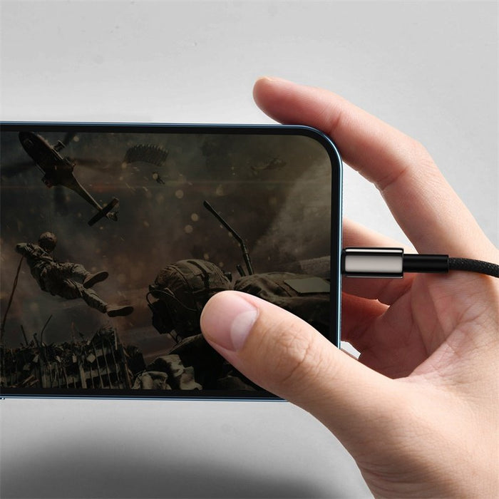 EAN 6953156204973 - Baseus Tungsten Gold 3-in-1 cable USB USB 2.0 1,5 m USB A USB C/Micro USB A/Lightning Negro imagen 8