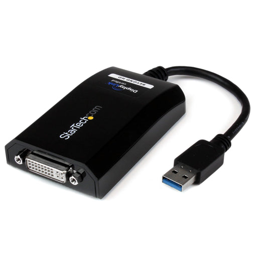 EAN 0065030846110 - StarTech.com USB32DVIPRO Adaptador gráfico USB 2048 x 1152 Pixeles Negro imagen 1