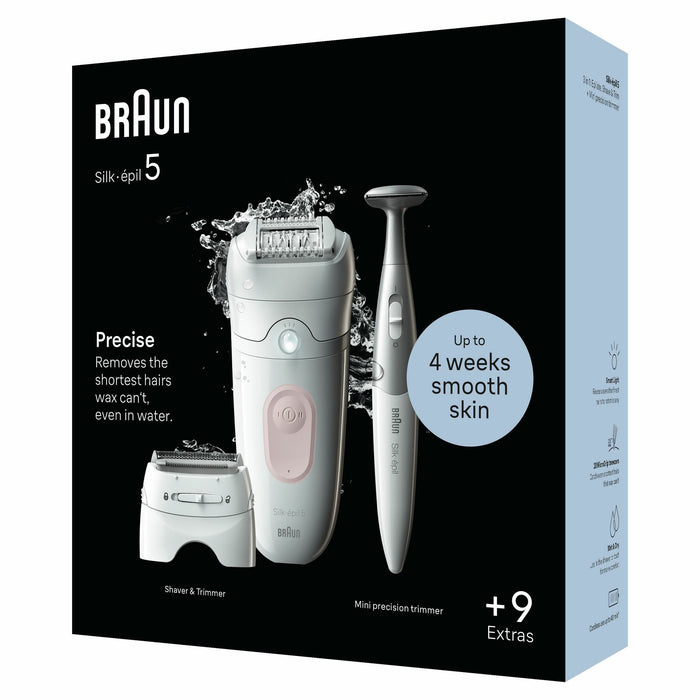 EAN 7500435225007 - Braun Silk-épil 5 5-230 28 pinzas Rosa, Blanco imagen 5